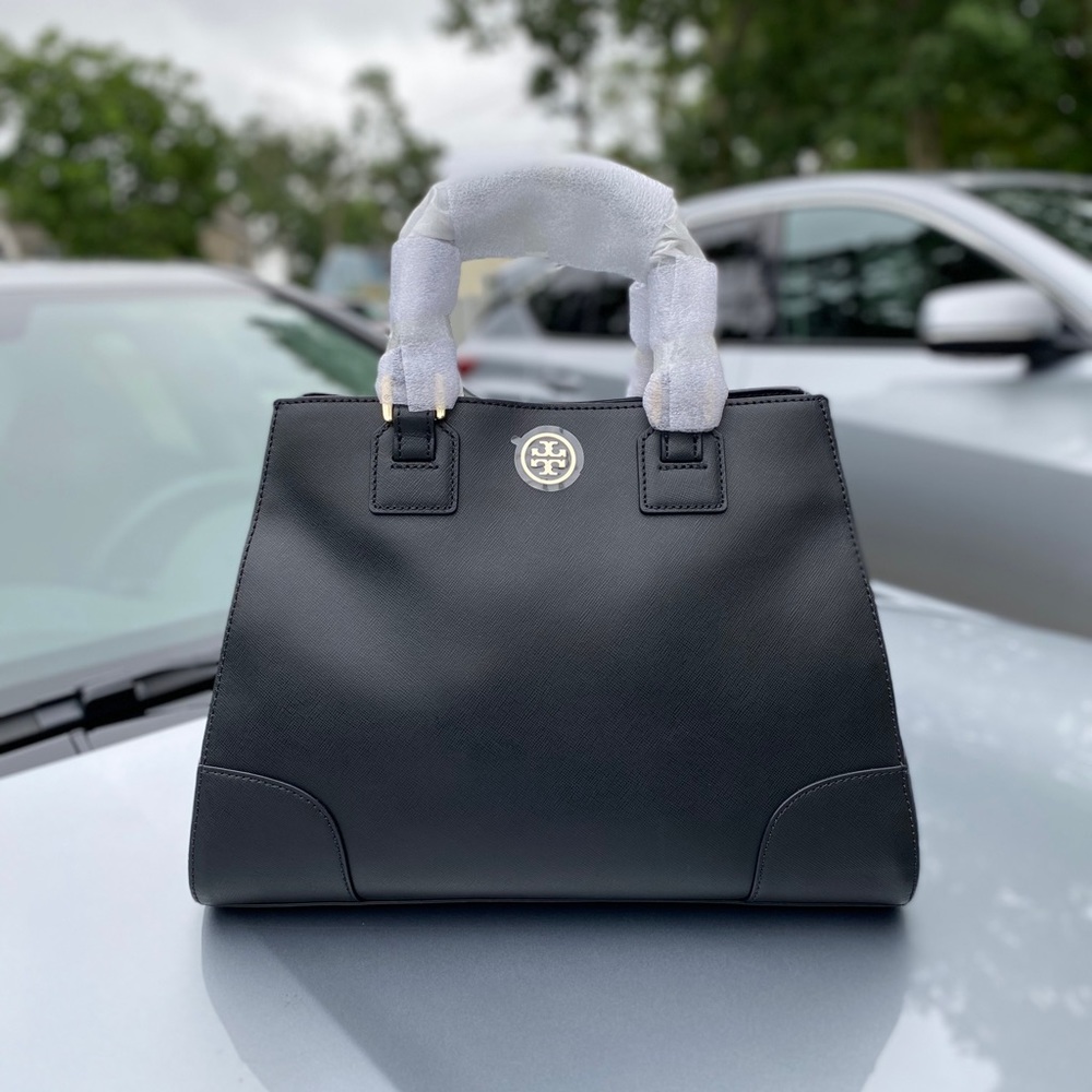 Tory Burch Robinson Triangle Tote